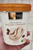 Crème glacée façon tiramisu