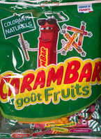 Bonbons goût fruits