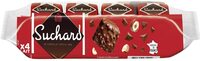 Chocolat rocher suchard lait x4