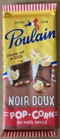 Noir doux Pop corn