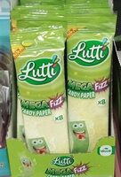 Mega fizz candy paper