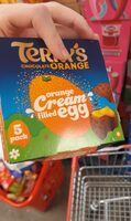 Orange Cream filled egg