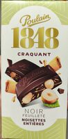 Noir feuilleté noisettes entières