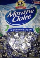 Menthe claire bonbon glacon