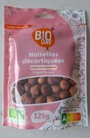 Noisettes décortiquées Turquie BIO sachet 125g Filière