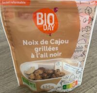 Noix de cajou grillees à l’ail noir