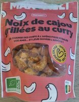 Noix de cajou grillées au curry