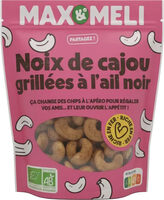 Noix de cajou grillées à l'ail noir