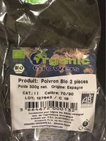Poivron bicolore bio