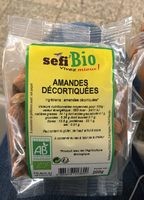 Amandes decortiquees
