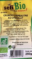 Crunchy d'epeautre au chocolat