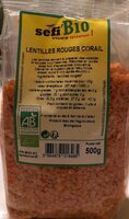 Lentilles rouges corail