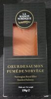 Cœur de saumon fumé de Norvège