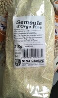 Semoule d'orge fine