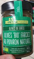 Olives 'Bio' farcies au poivron nautrel