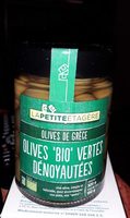 Olives vertes dénoyautées