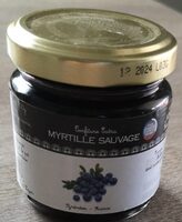 Confiture extra myrtille sauvage