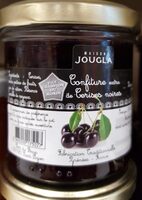 Confiture extra de cerises noires