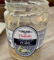 Confiture extra de poire