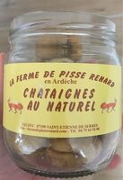Chataignes au naturel