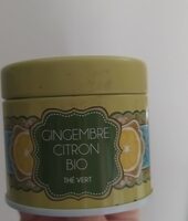 Thé vert aromatisé citron et gingembre