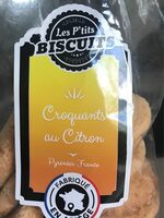 Croquants au citron