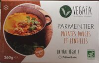 Parmentier-patates douces et lentilles