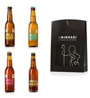 4 x 33cl - Coffret cadeau Ninkasi Classique n°1 : Ninkasi Blonde, Ninkasi Blanche, Ninkasi Ambrée et Ninkasi French IPA