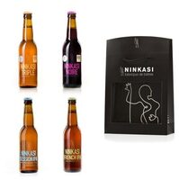 4 x 33cl - Coffret cadeau Ninkasi Classique n°3 : Ninkasi French IPA, Ninkasi Noire, Ninkasi Session IPA, Ninkasi Triple