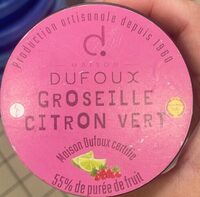 Sorbet Groseille Citron Vert