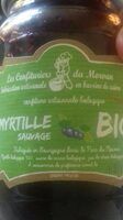 Confiture myrtille sauvage