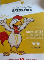 Brechets de poulet en persillade