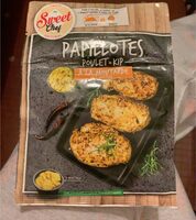 Papillotte poulet  a la moutarde