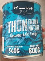 Thon entier nature