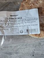 Pains d'orge