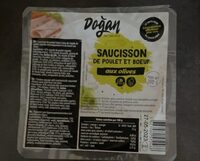 Saucisson de poulet et boeuf