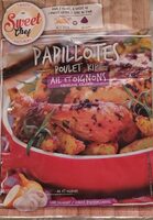 Papillotes poulet kip ail et oignons