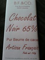 Chocolat noir 65%