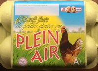 6 Oeufs Plein Air