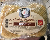 Gaufres fourrées chocolat
