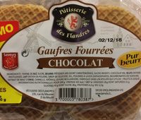 Gaufres Fourrées Chocolat