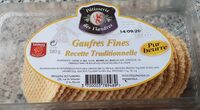 Gaufres fines recette traditionnelle