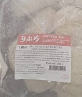 20 crevettes farcies
