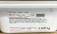 Trio Chou - Jambon - Comté