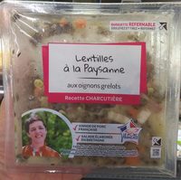 Lentilles à la Paysanne aux oignons grelots