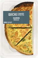 Quiche Saumon Brocolis