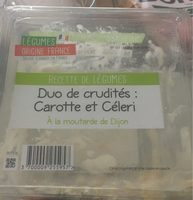 Duo de crudites: carotte et celeri