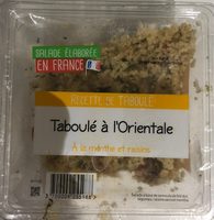 Recette de taboule a l’orientale