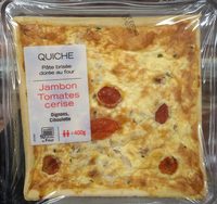 Quiche Jambon Tomate cerise