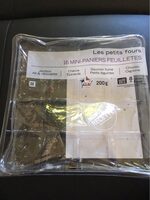 16 Mini Paniers Feuilletés
